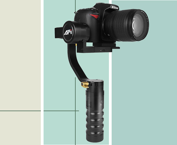 AFI 3-axis gimbal stabilizer direct store for professional DSLR,Mirrorless  Canon/Nikon/Sony/Fuji camera